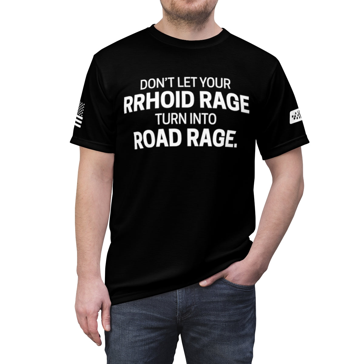 #33 Nascar Rrhoid Rage Shirt-Unisex